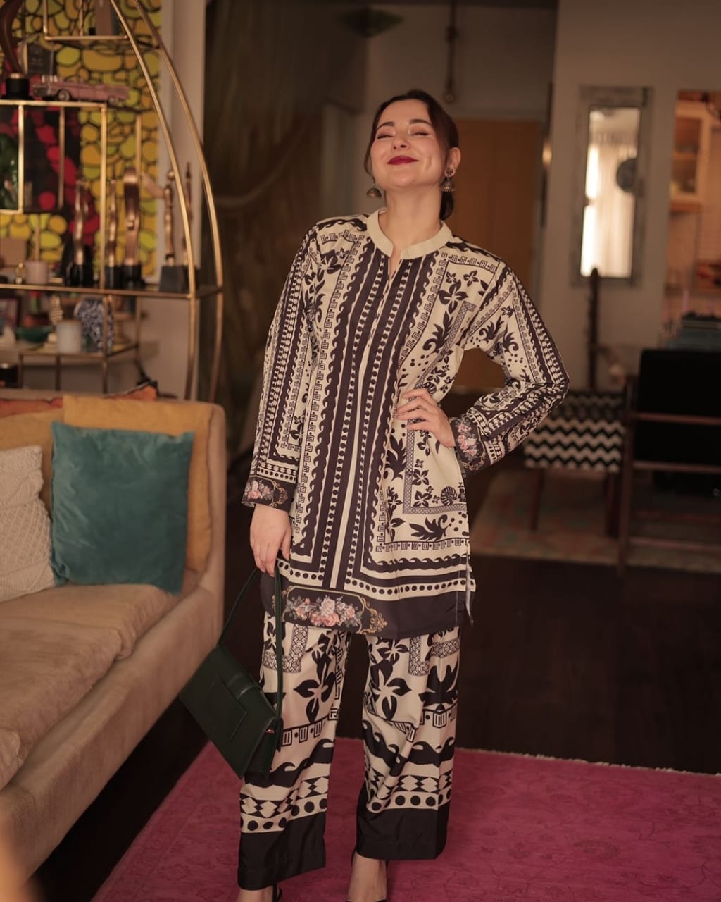 Winter Collection - Hania Amir Digital Printed 2Pc - The Mak's Store