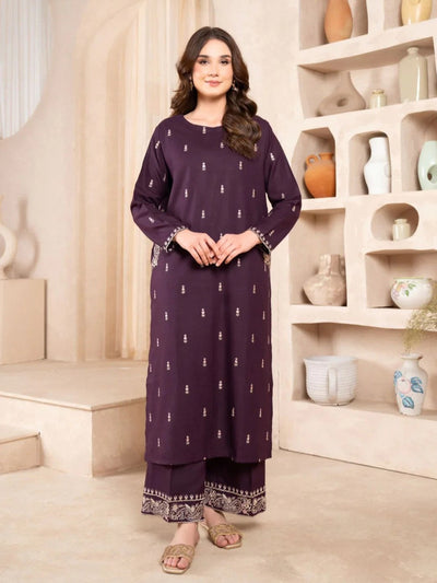 NAAZ EMB LONG LENGTH (Double Pocket) - 2 Piece Set