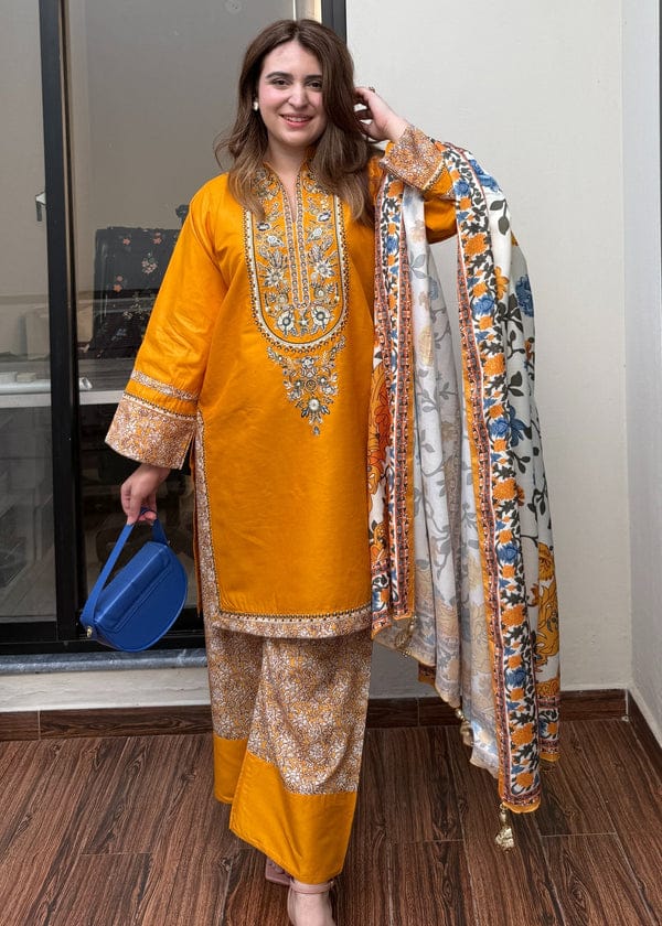 HAZEL EMBROIDERED 3PC