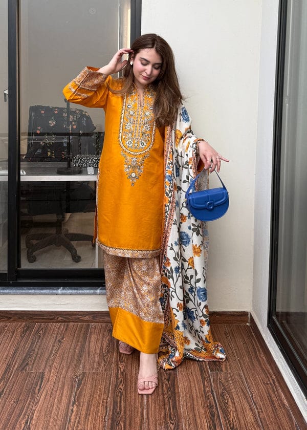 HAZEL EMBROIDERED 3PC