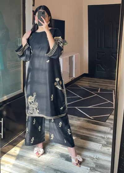 Maya Embroidery 2 piece - Linen