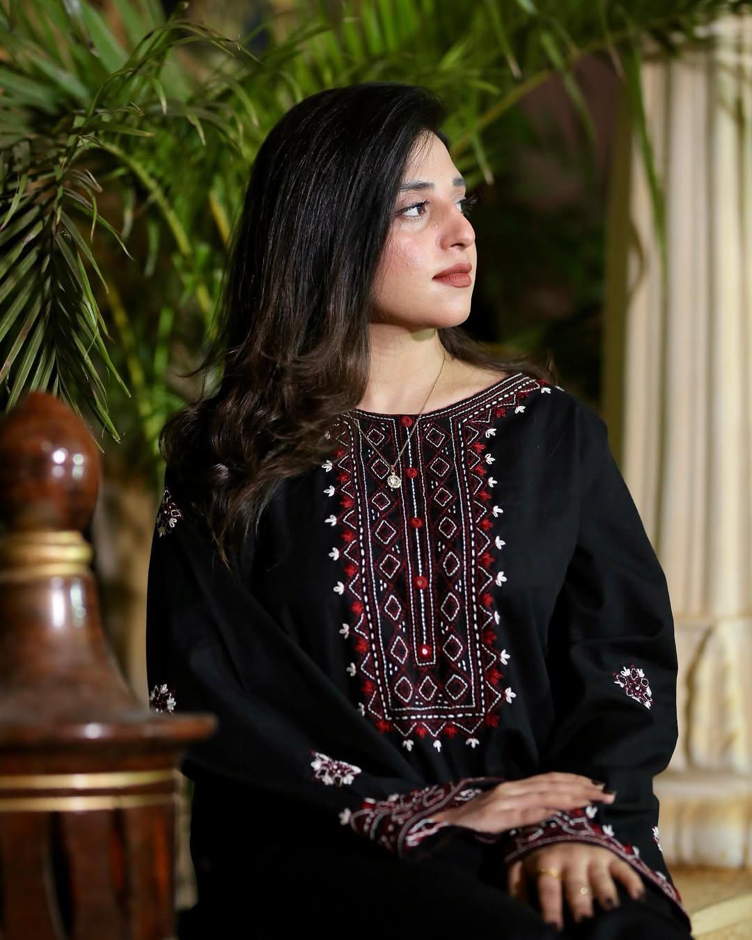 SINDHI EMB LONG LENGHT  EMBROIDERY PALAZO