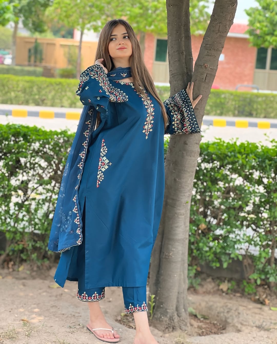 MASHAL EMBROIDERY PURE LAWN 3PC