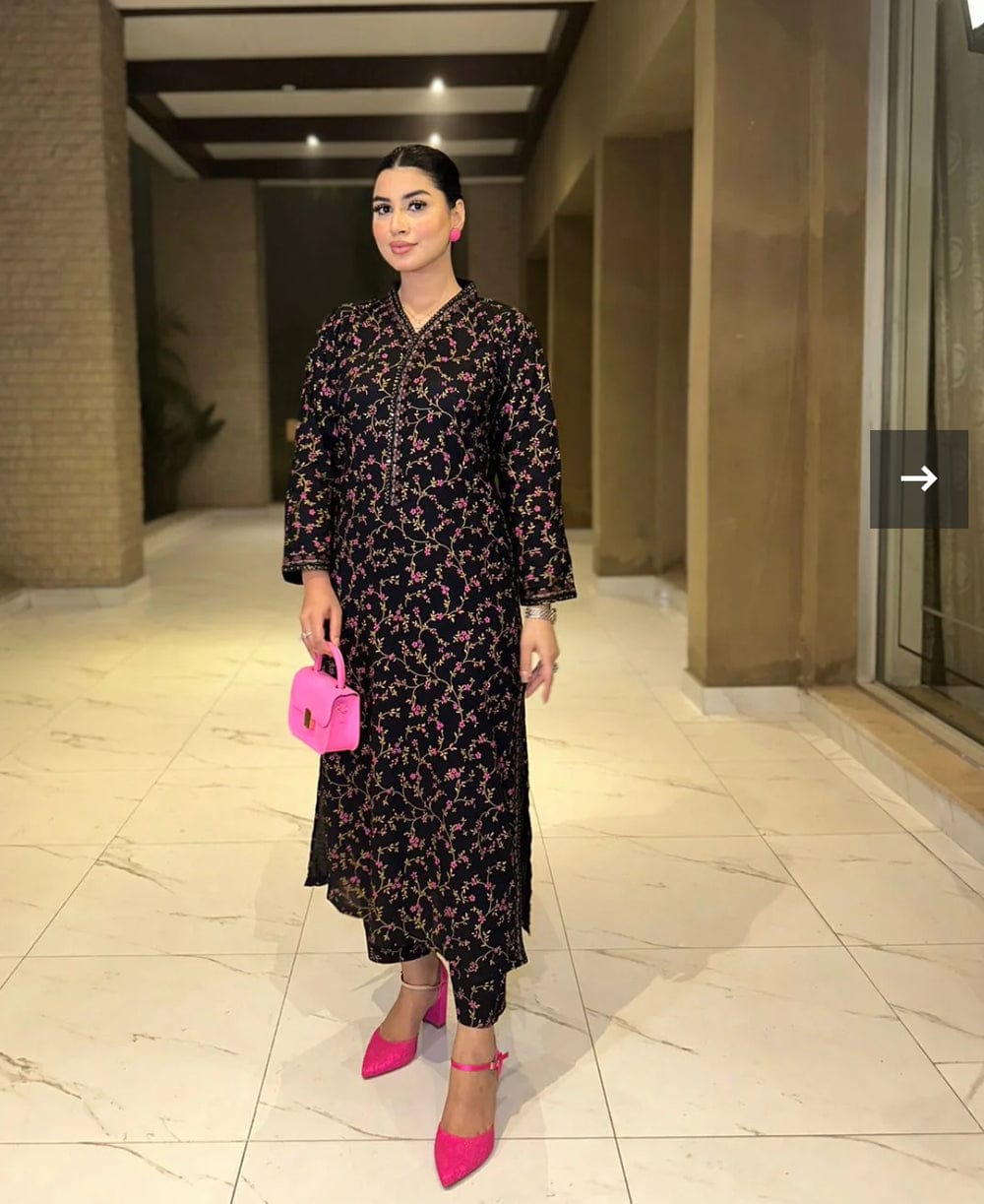 MIDNIGHT GOLD PRINTED 2PC