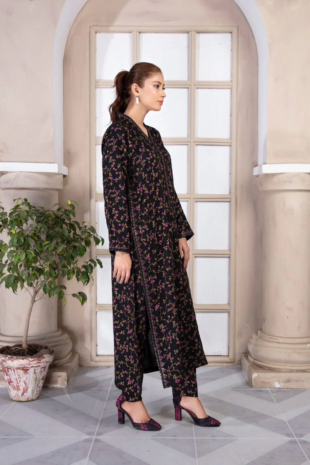 MIDNIGHT GOLD PRINTED 2PC