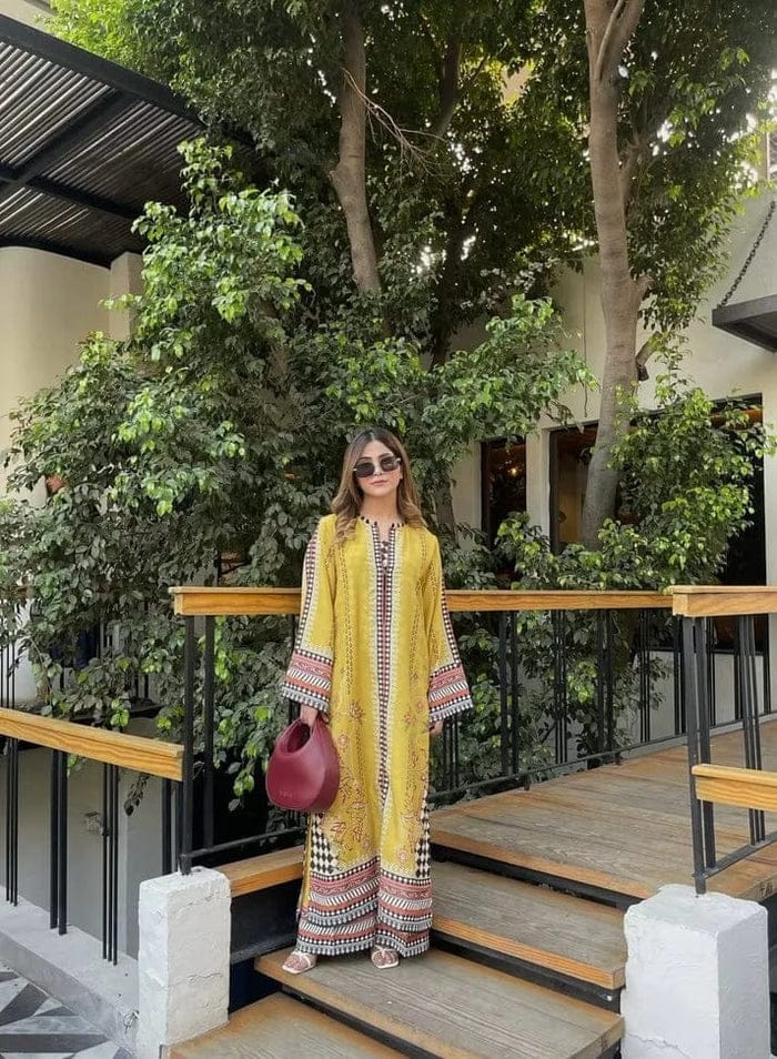 Yellow Blush- SILKY LAWN