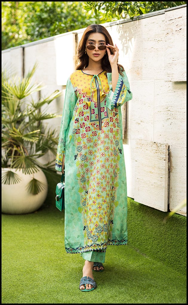 SHIZA CO-ORD SILKY LAWN 2PC