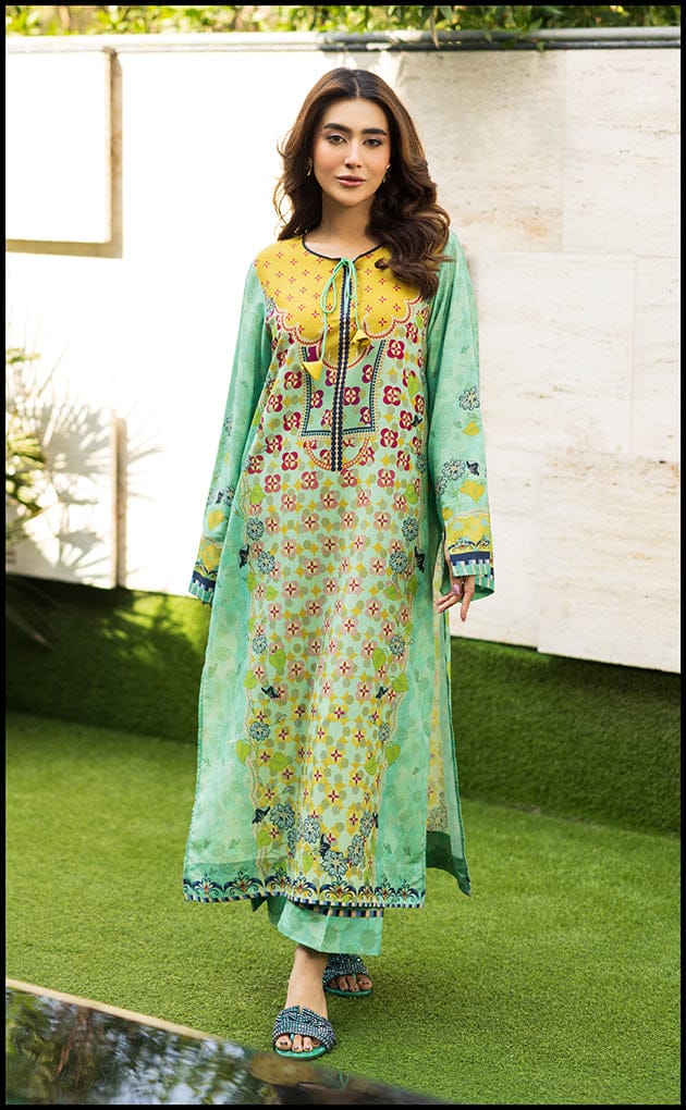 SHIZA CO-ORD SILKY LAWN 2PC