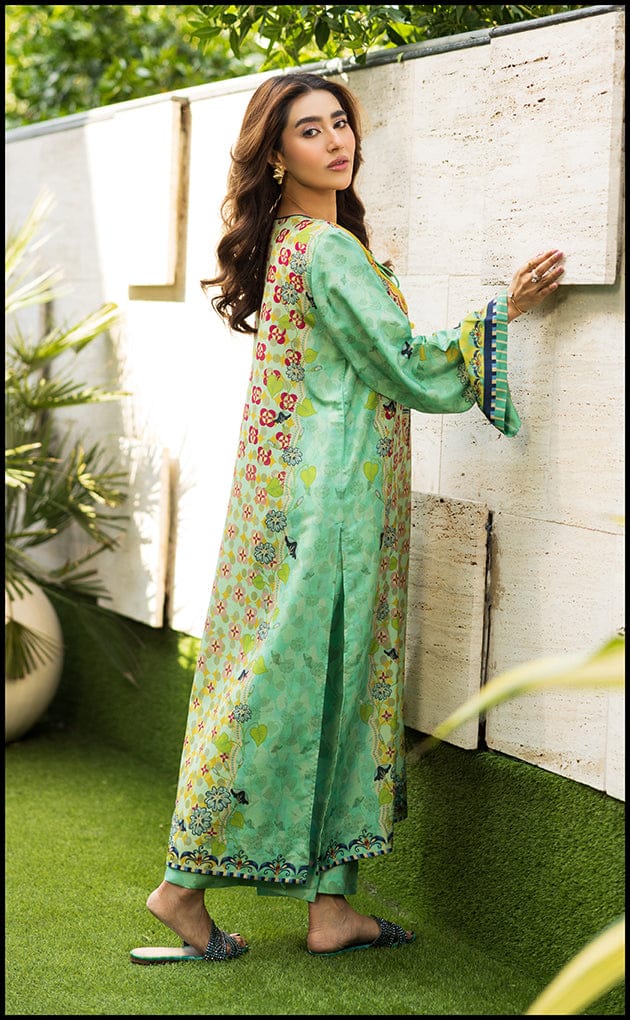 SHIZA CO-ORD SILKY LAWN 2PC