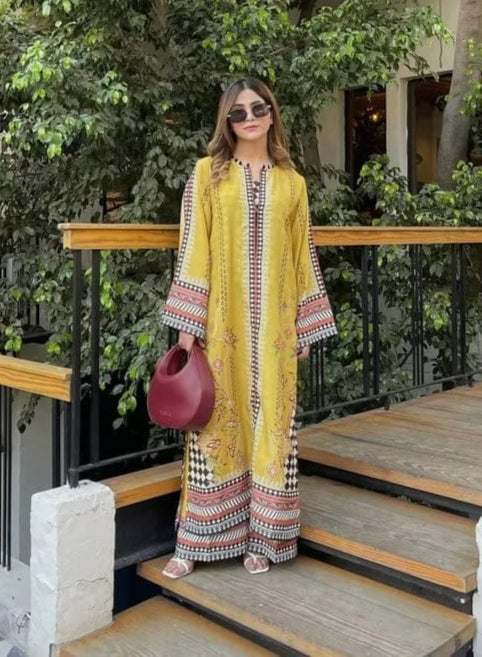 YELLOW BLUSH CO-ORD 2PC