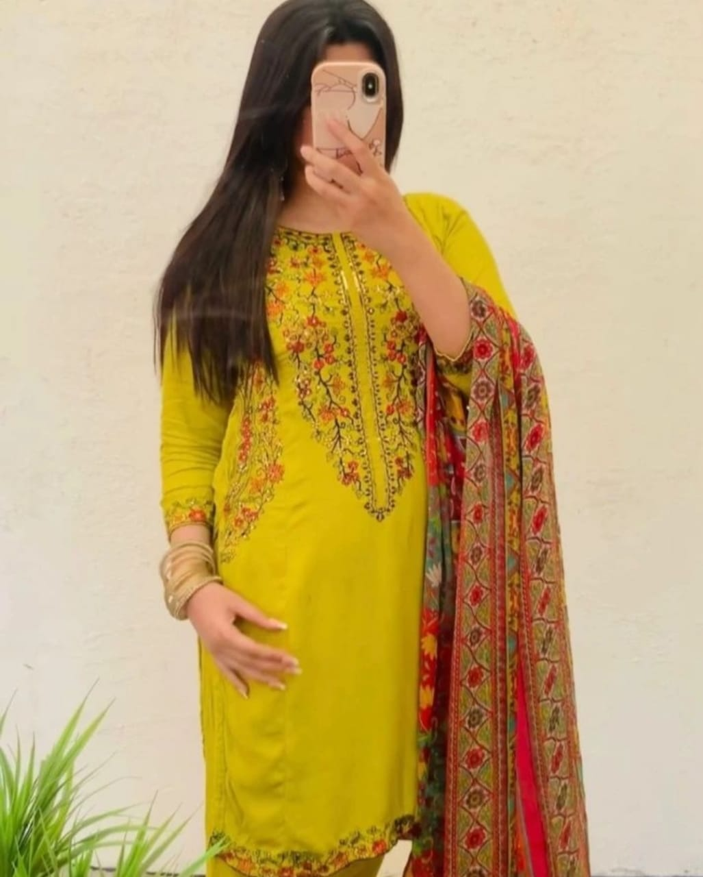 Pocket Sequence Embroidery 2-Piece Set - The Mak's Store