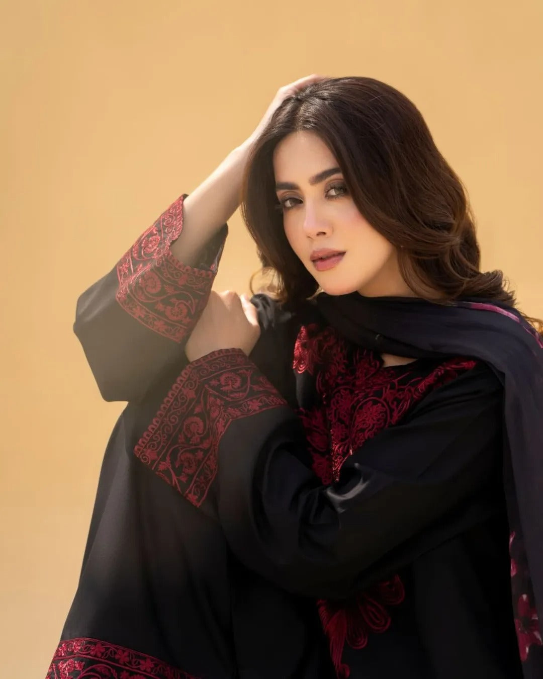 MAHI-NOOR EMBROIDERY 3PC-LILEN