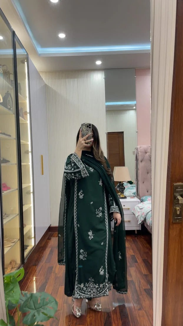 GRACE EMBROIDERY 3Pc