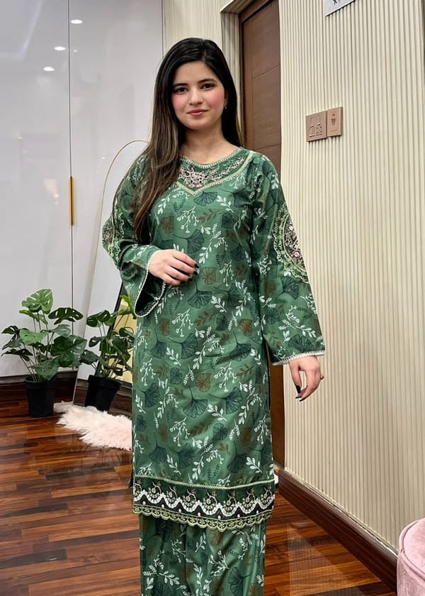 WAFA EMBROIDERED 2PC