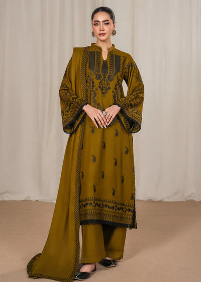 ZAITOON EMBROIDERED 3PC